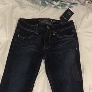 American eagle dark wash jeans